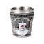 Decorative Medieval White Knight Shot Glass - Gift Arch