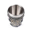Decorative Medieval White Knight Shot Glass - Gift Arch
