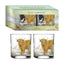 Jan Pashley Highland Coo Set of 2 Glass Tumblers 250ml - Gift Arch