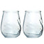 Skeleton Hand Set of 2 Glass Tumblers - Gift Arch