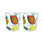 Summer Fruits Set of 2 Glass Tumblers 250ml - Gift Arch