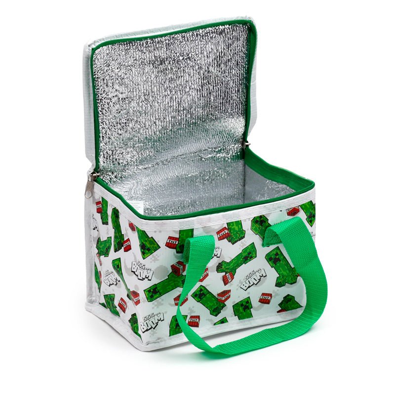 RPET Cool Bag Lunch Bag Minecraft Creeper & TNT - Gift Arch