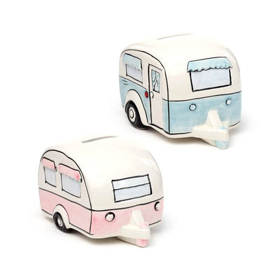 Home Is Where You Park It Caravan Ceramic Money Box - Gift Arch