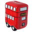 London Icons Red Routemaster Bus Ceramic Money Box - Gift Arch