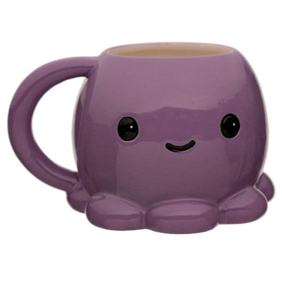 Adoramals Octopus Head Ceramic Shaped Mug - Gift Arch