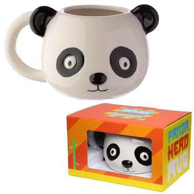 Adoramals Panda Head Ceramic Shaped Mug - Gift Arch