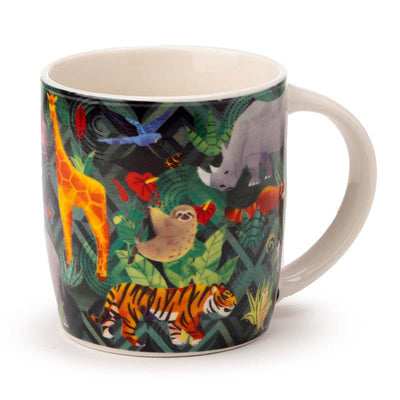 Animal Kingdom Porcelain Mug - Gift Arch