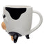 Bramley Bunch Farm Cow Upside Down Ceramic Shaped Mug - Gift Arch