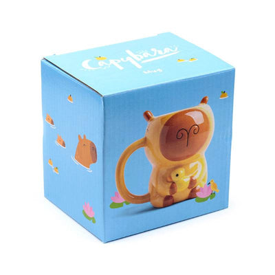 Capybara Ceramic Shaped Mug - Gift Arch