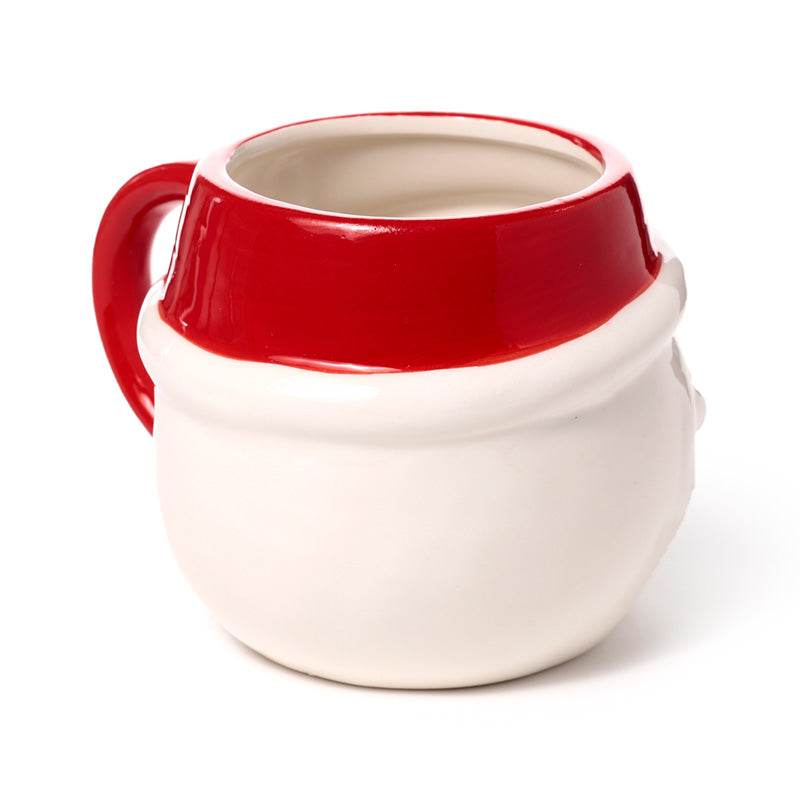 Christmas Santa Head Ceramic Shaped Mug - Gift Arch