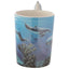 Dolphin Underwater Decal Ceramic Shaped Handle Mug - Gift Arch