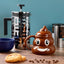 Emotive Poop Ceramic Shaped Mug with Lid - Gift Arch