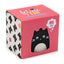 Feline Fine Black Cat Upside Down Ceramic Shaped Mug - Gift Arch
