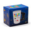 Game Over with Pixel Decal Ceramic Shaped Handle Mug - Gift Arch