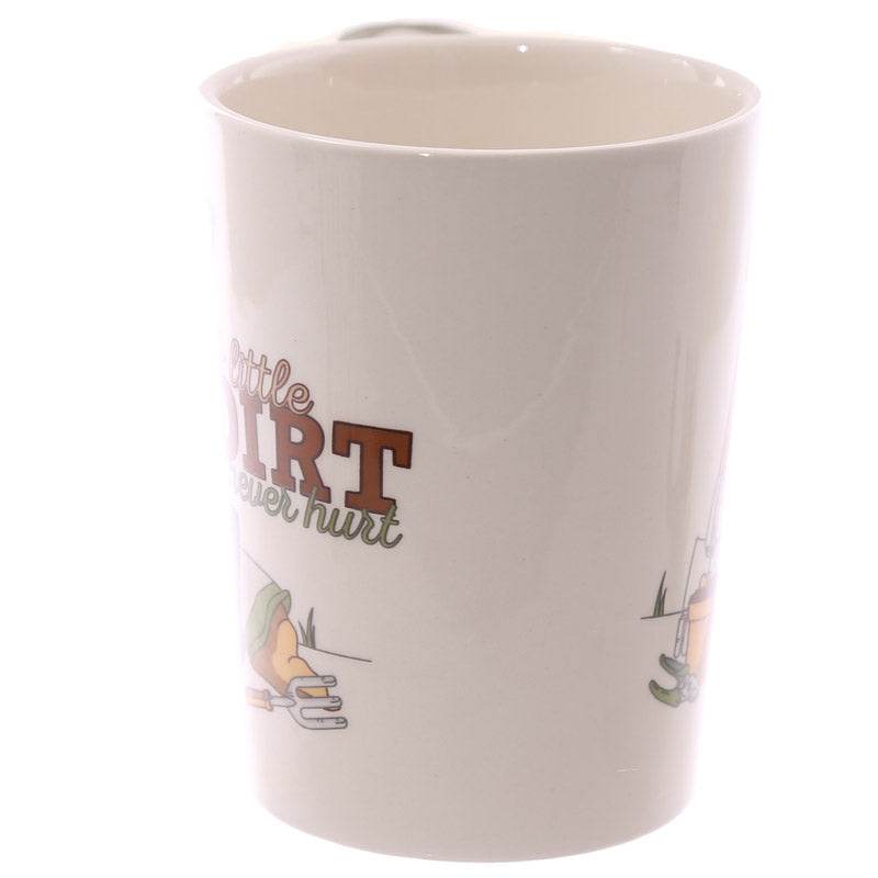 Garden Wellington Ceramic Shaped Handle Mug - Gift Arch