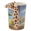 Giraffe Savannah Decal Ceramic Shaped Handle Mug - Gift Arch