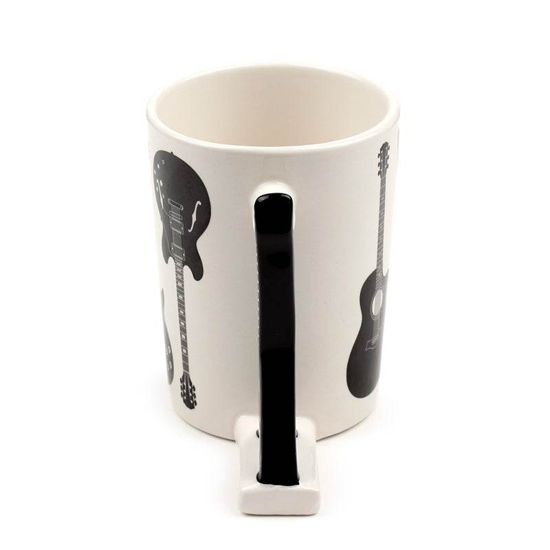 Headstock Guitar Rock Guitar Ceramic Shaped Handle Mug - Gift Arch