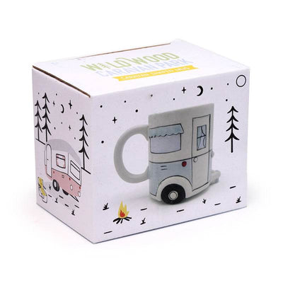 Home Is Where You Park It Caravan Ceramic Shaped Mug - Gift Arch
