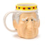 King Charles III Ceramic Head Shaped Mug - Gift Arch