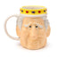 King Charles III Ceramic Head Shaped Mug - Gift Arch