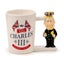 King Charles III Ceramic Shaped Handle Mug - Gift Arch