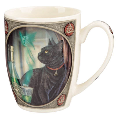Lisa Parker Absinthe Cat Porcelain Mug - Gift Arch