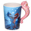 Lisa Parker Seahorse Ceramic Shaped Handle Mug - Gift Arch