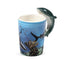 Lisa Parker Shark Ceramic Shaped Handle Mug - Gift Arch