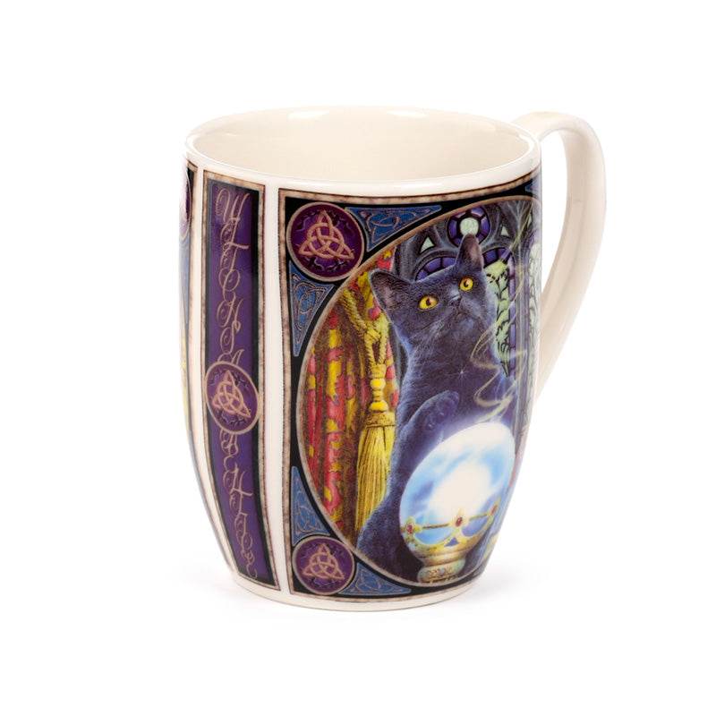Lisa Parker The Witch's Apprentice Cat Porcelain Mug - Gift Arch