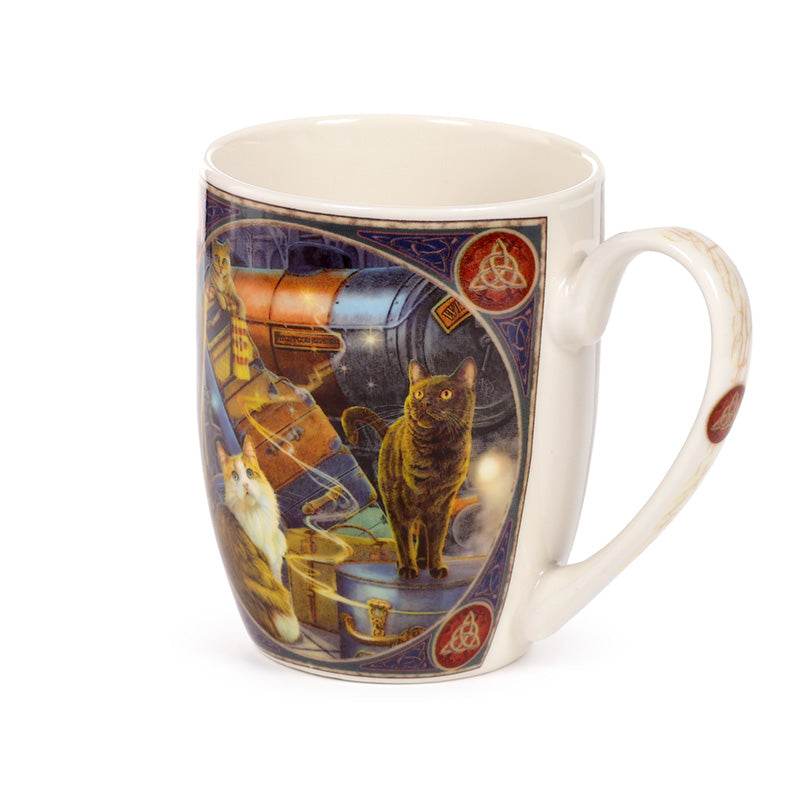 Lisa Parker Witchwood Express Cats Porcelain Mug - Gift Arch