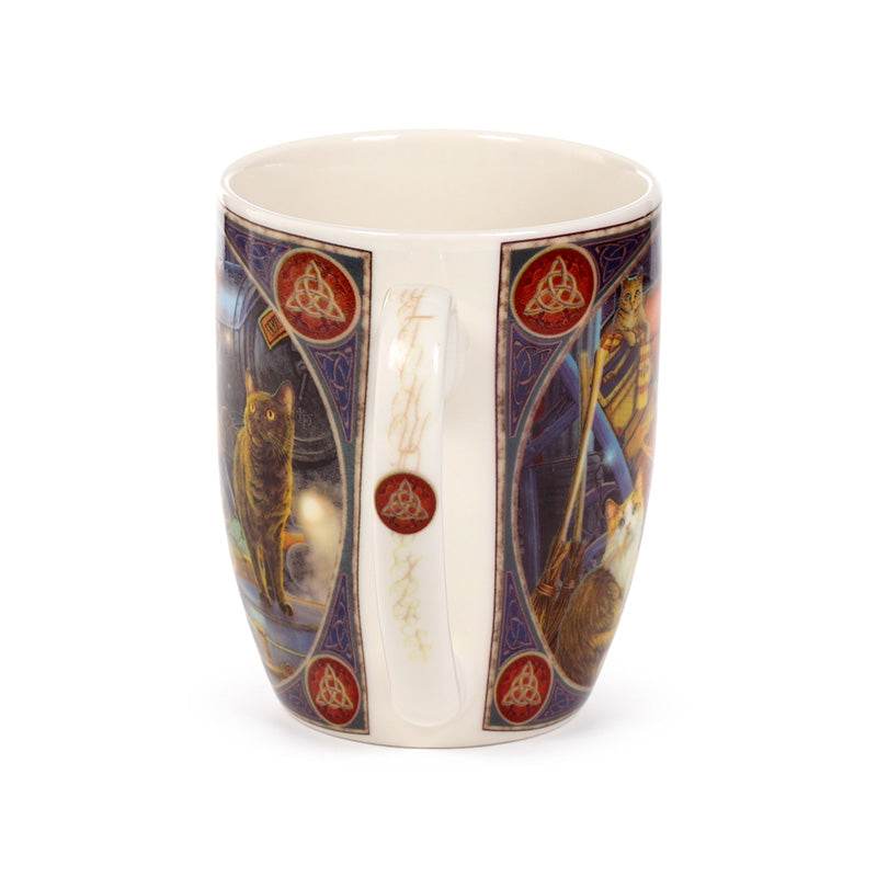Lisa Parker Witchwood Express Cats Porcelain Mug - Gift Arch