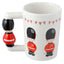 London Guardsman Figure Ceramic Shaped Handle Mug - Gift Arch