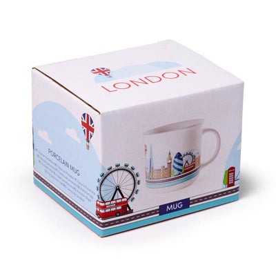 London Icons Fine-Rimmed Porcelain Mug - Gift Arch