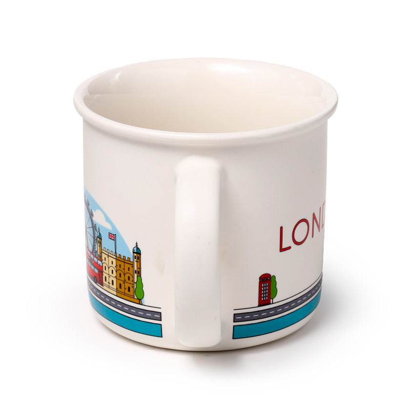 London Icons Fine-Rimmed Porcelain Mug - Gift Arch