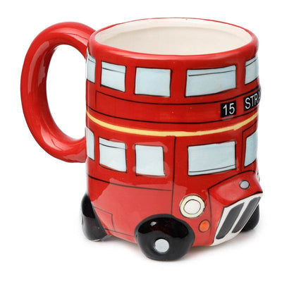 London Icons Red Routemaster Bus Ceramic Shaped Mug - Gift Arch