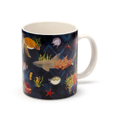 Marine Kingdom Porcelain Mug - Gift Arch
