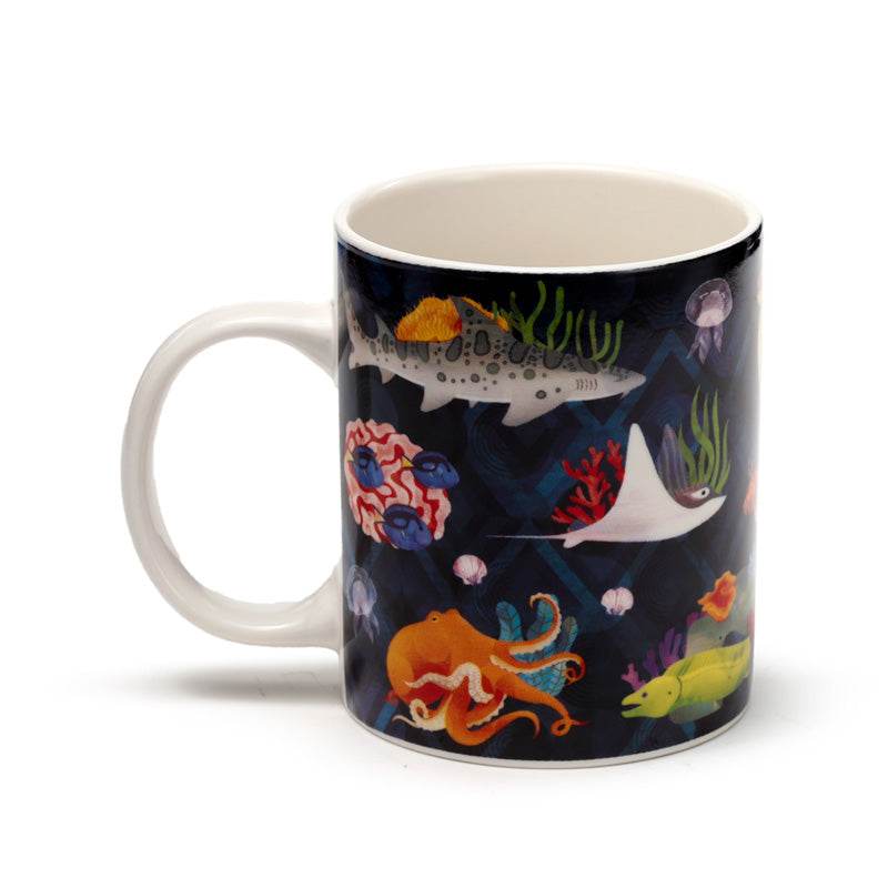 Marine Kingdom Porcelain Mug - Gift Arch
