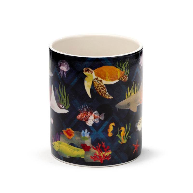 Marine Kingdom Porcelain Mug - Gift Arch