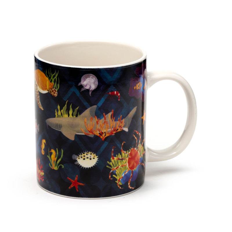 Marine Kingdom Porcelain Mug - Gift Arch