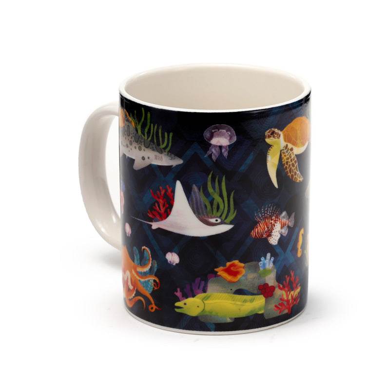 Marine Kingdom Porcelain Mug - Gift Arch