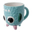 Monstarz Monster Blue Upside Down Ceramic Shaped Mug - Gift Arch