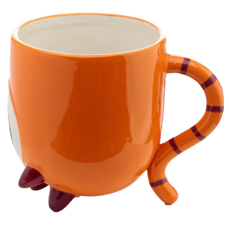 Monstarz Monster Orange Upside Down Ceramic Shaped Mug - Gift Arch