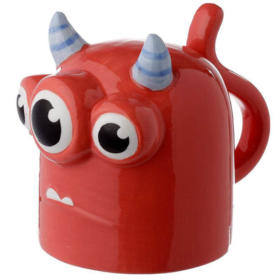 Monstarz Monster Red Upside Down Ceramic Shaped Mug - Gift Arch