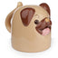 Mopps Pug Upside Down Ceramic Shaped Mug - Gift Arch