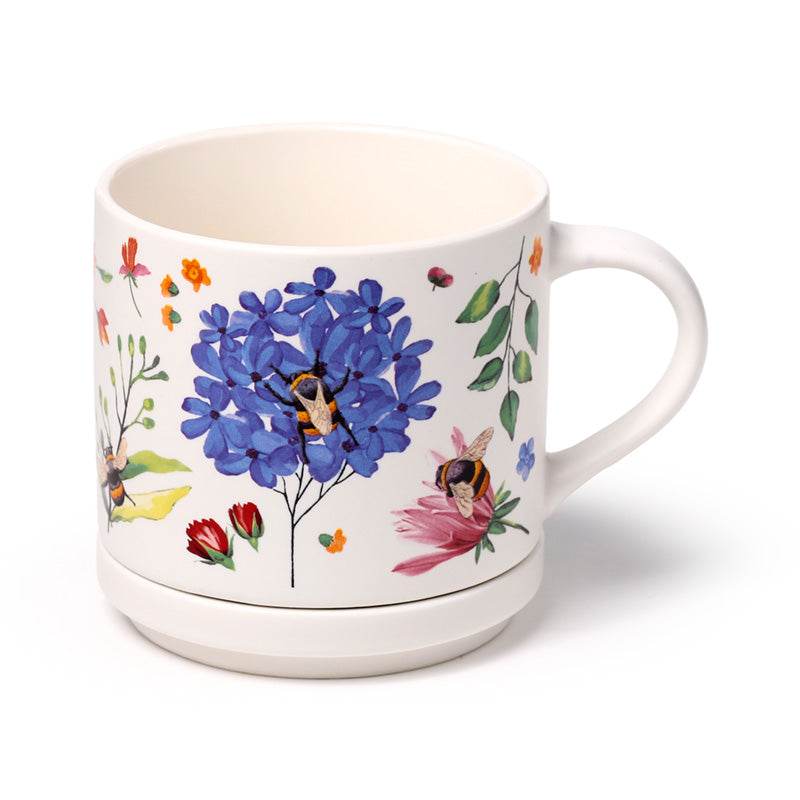 Nectar Meadows Porcelain Mug & Coaster Lid Set - Gift Arch