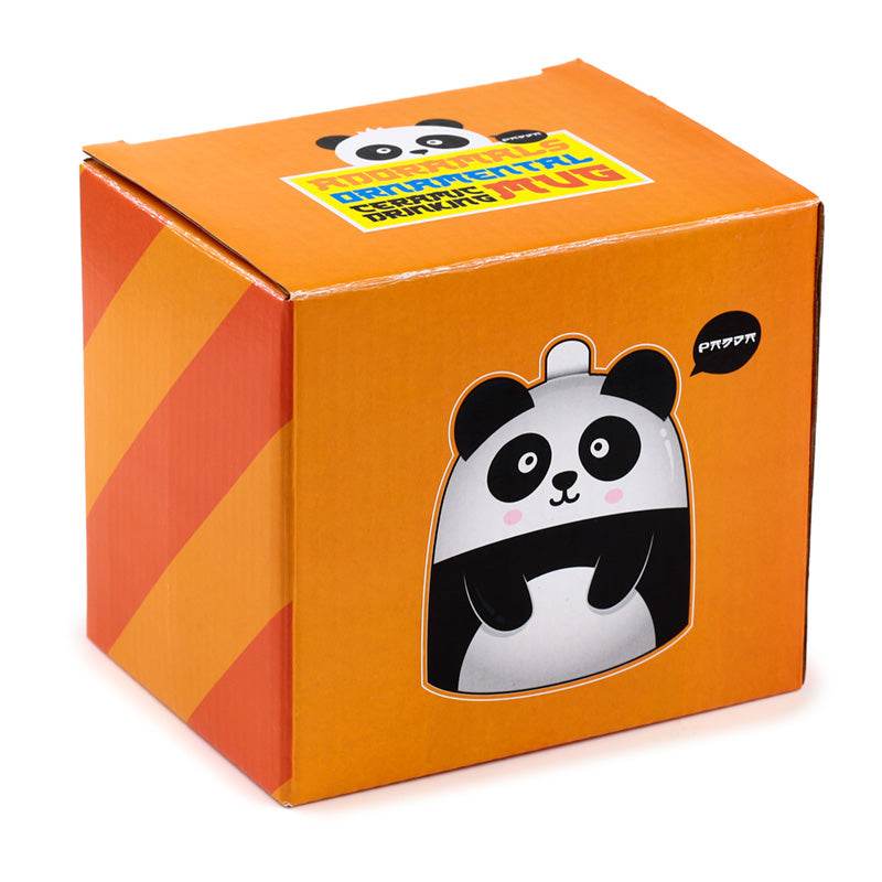 Pandarama Upside Down Ceramic Shaped Mug - Gift Arch