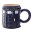 Round Police Box Ceramic Shaped Mug - Gift Arch