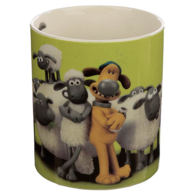 Shaun the Sheep Porcelain Mug Green - Gift Arch