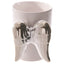 Silver Angel Wings Ceramic Shaped Handle Mug - Gift Arch