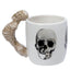 Skeleton Ceramic Shaped Handle Mug - Gift Arch